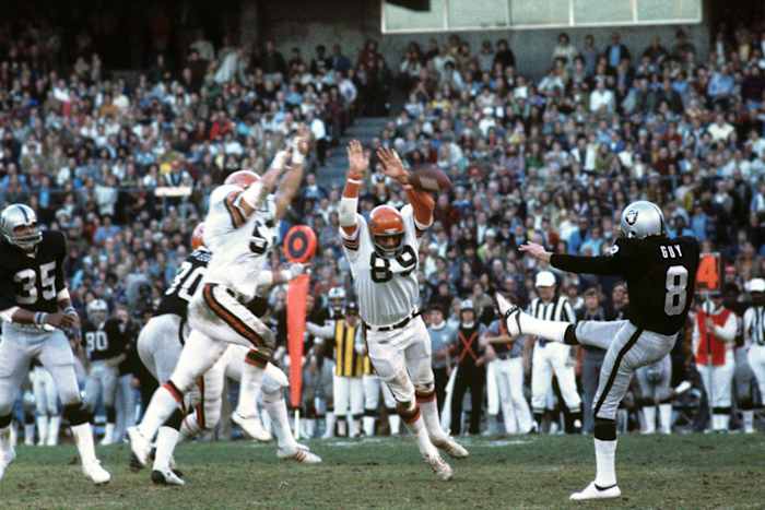 Fouts’s selection of punter Ray Guy at four was a stunner.